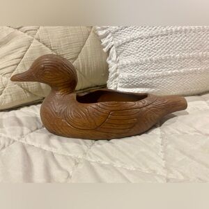 Vintage Ceramic Duck Planter